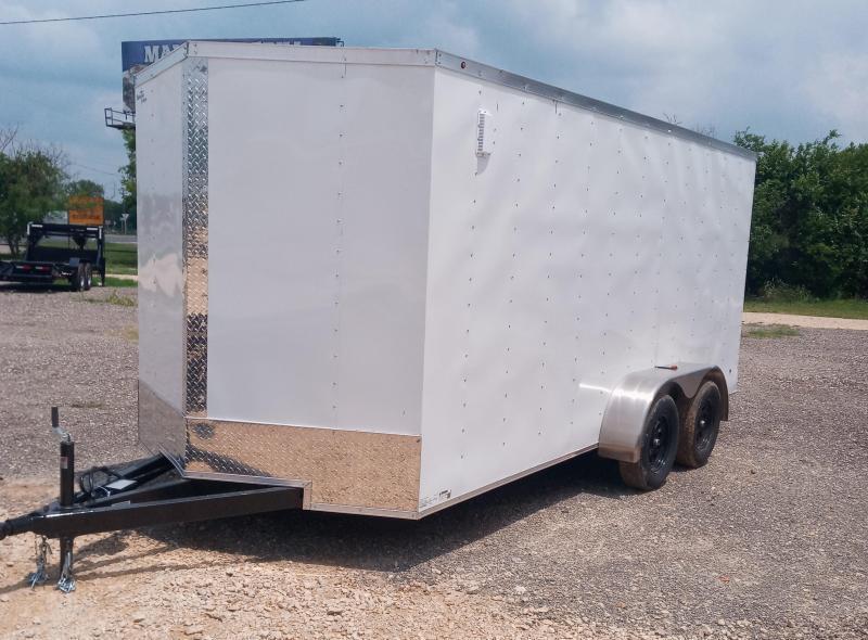 7 X 16 Tandem Axle Enclosed Cargo Trailer 7 X 16 Tandem Axle Enclosed Cargo Trailer