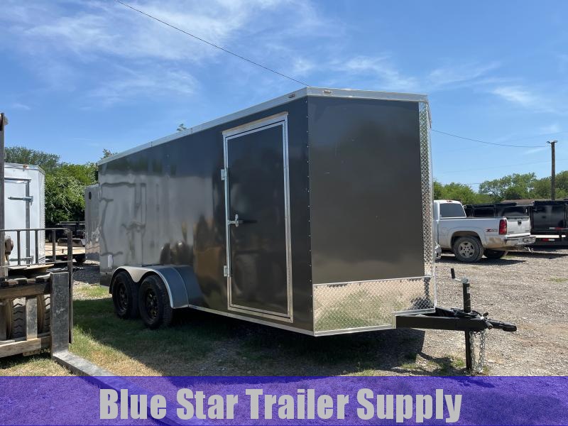 7 X 16 Tandem Axle Enclosed Cargo Trailer 7 X 16 Tandem Axle Enclosed Cargo Trailer