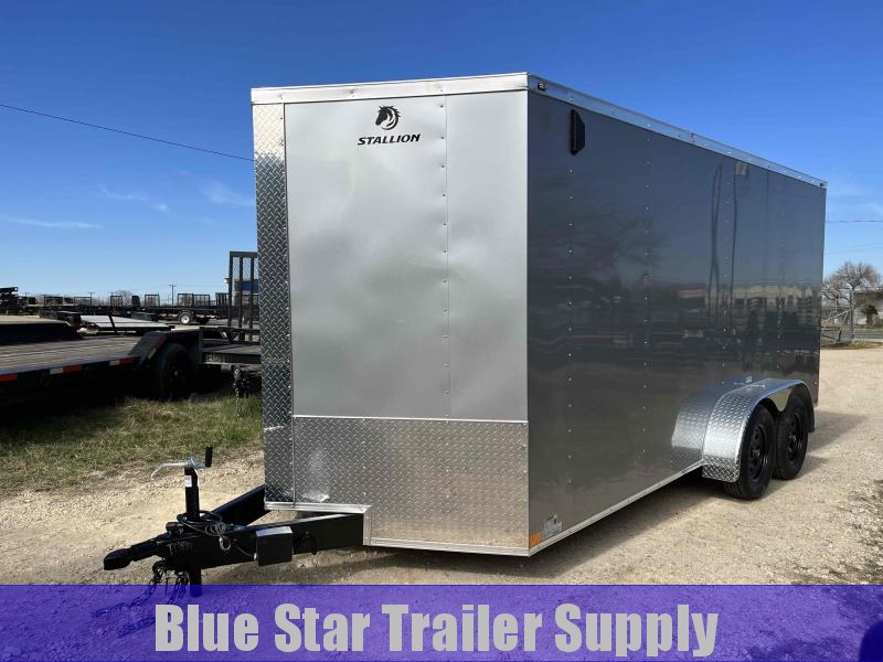 7 X 16 Tandem Axle Enclosed Cargo Trailer 7 X 16 Tandem Axle Enclosed Cargo Trailer