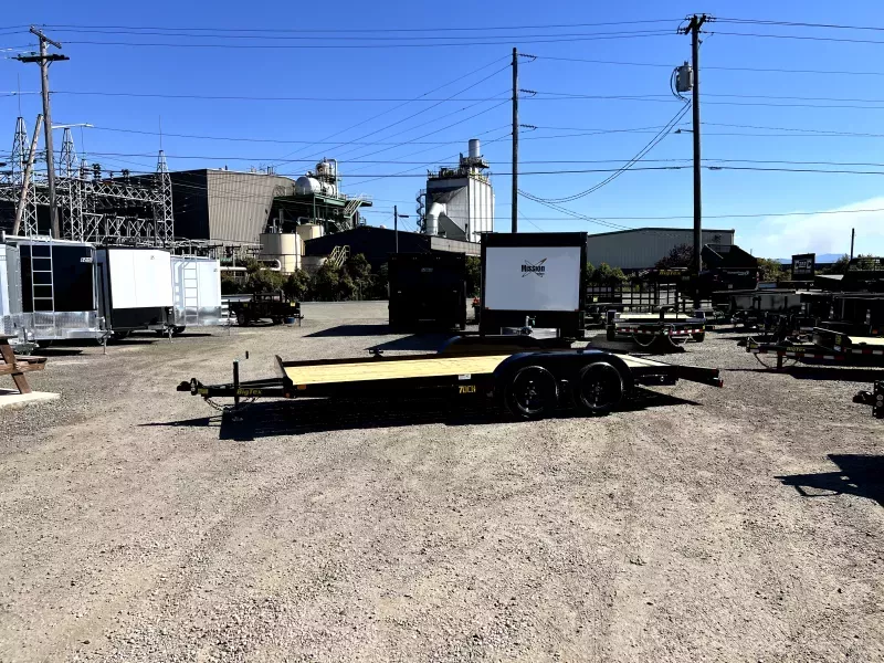2026 Big Tex Trailers 70CH-18 Dove Tail Trailer