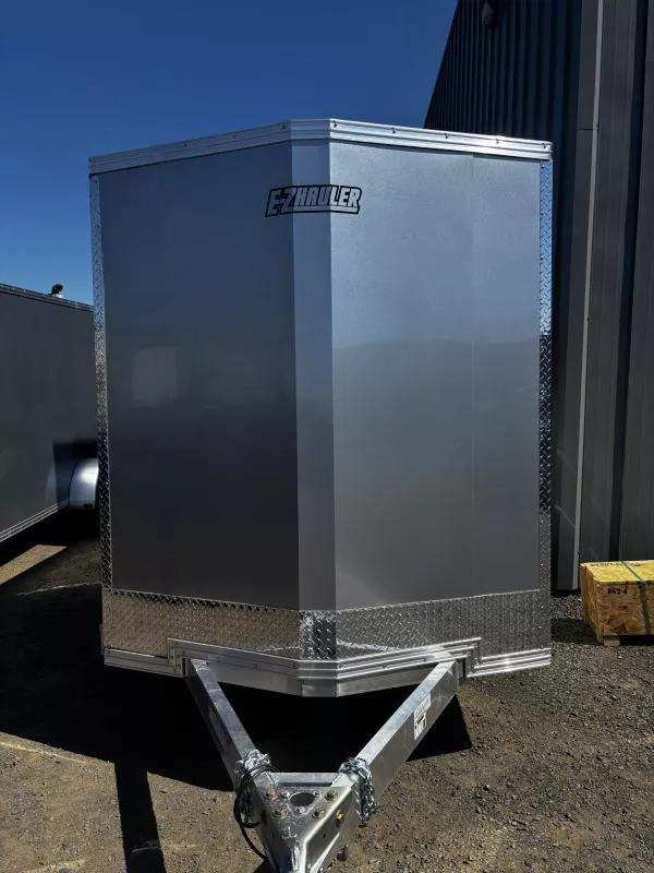 2026 ALCOM EZEC 6 X 12 Single Axle Ramp Door Cargo / Enclosed Trailer