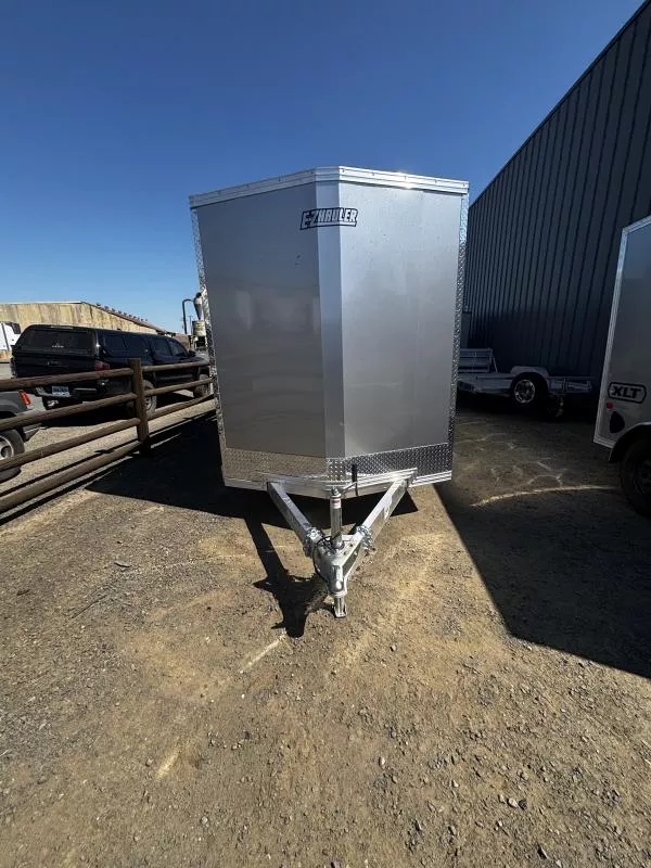 2026 ALCOM EZEC 6 X 10 Single Axle Ramp Door Cargo / Enclosed Trailer