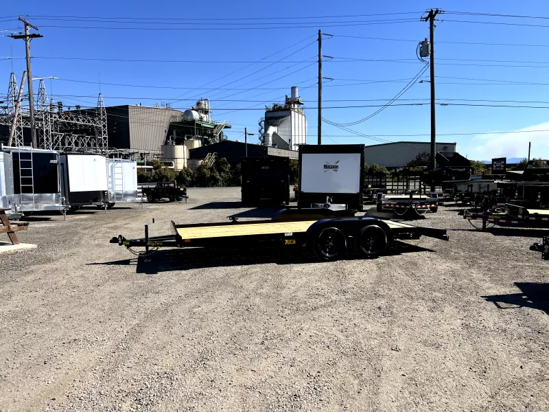2026 Big Tex Trailers 70CH-18 Dove Tail Trailer
