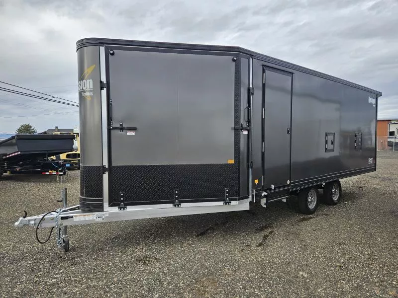 2025 Mission MES 101X20 (6.5 Height) Tandem Axle Snowmobile Trailer Cargo / Enclosed Trailer