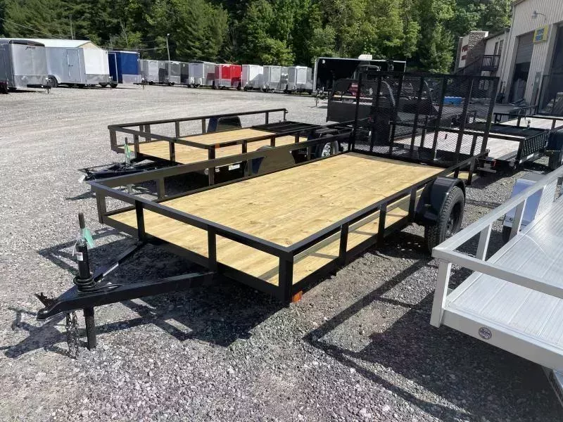 2025 76x14 gate single axle Utility Trailer