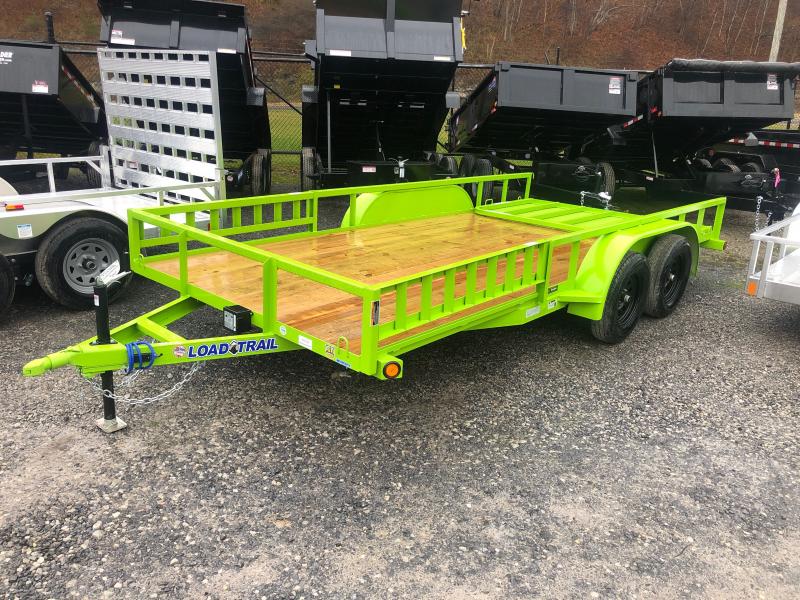 2021 Load Trail 83X16 Side Load Ramps w/Rear Gate Utility Trailer 2021 Load Trail 83X16 Side Load Ramps w/Rear Gate Utility Trailer