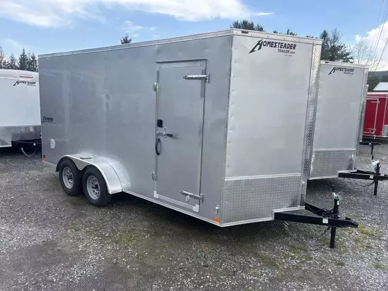 2026 Homesteader 7x16 Intrepid 1ft sd ramp extra height Enclosed Cargo Trailer