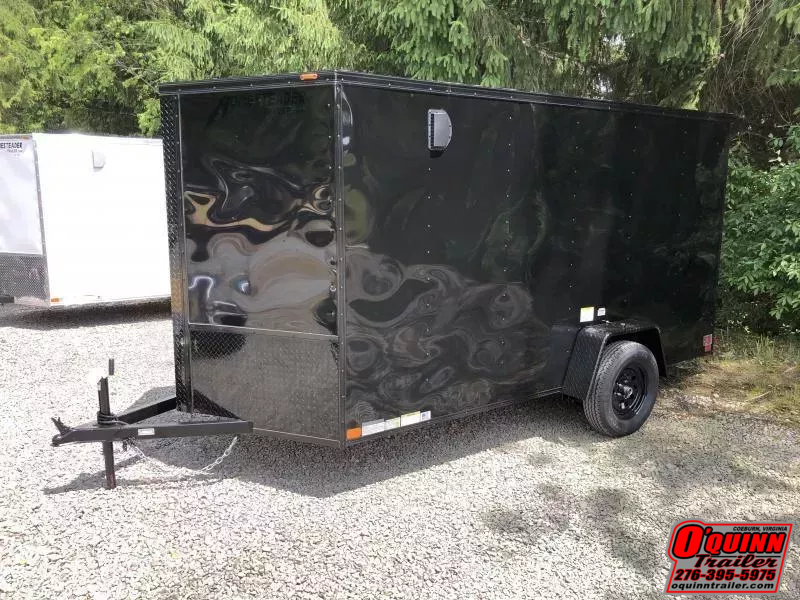 2026 Homesteader Inc. 6x12 intrepid blackout single axle ramp Enclosed Cargo Trailer