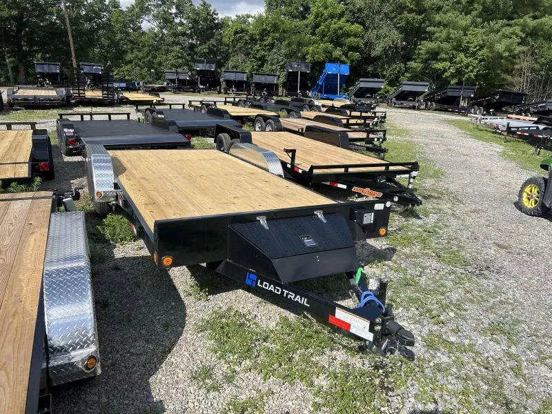 83" X 18' TANDEM AXLE CARHAULER Toolbox