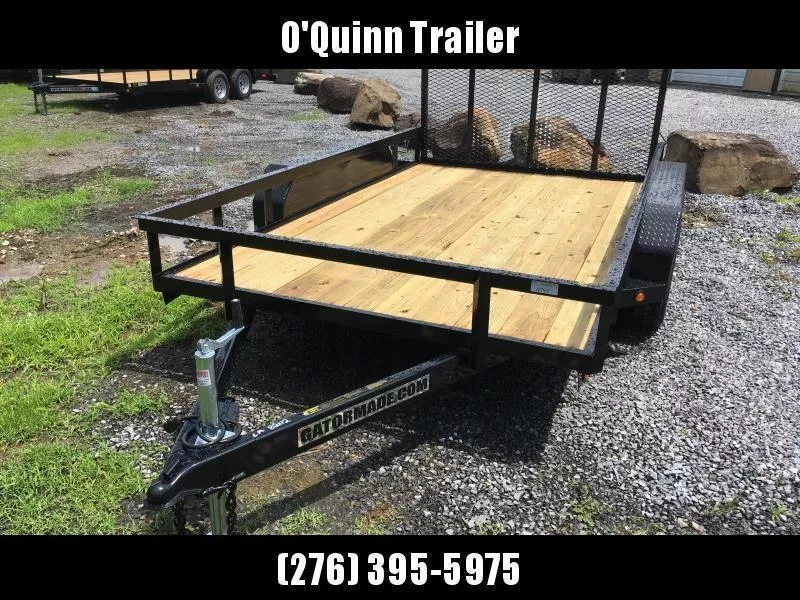 2025 Gatormade Trailers 82X12 TANDEM Utility Trailer
