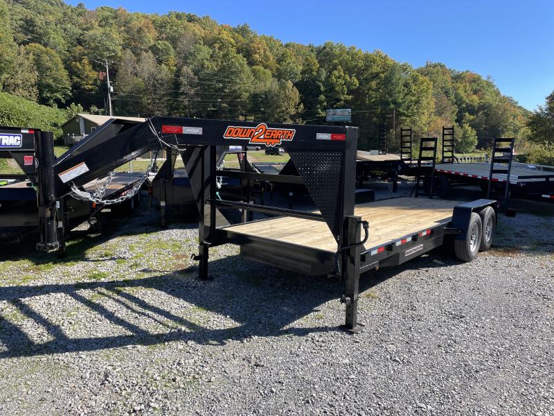 2023 Down 2 Earth Trailers 82x22 7ton gooseneck Trailer O Quinn
