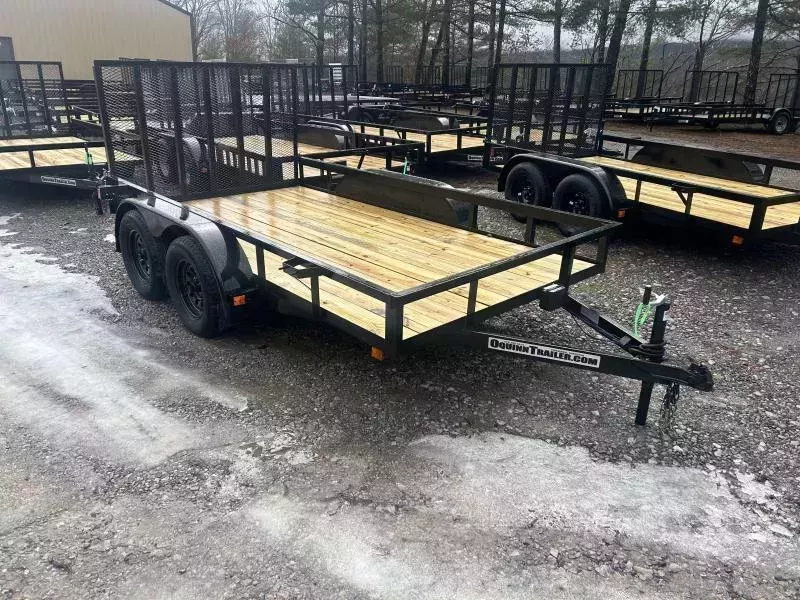 2025 76X12 gate brake tandem Utility Trailer