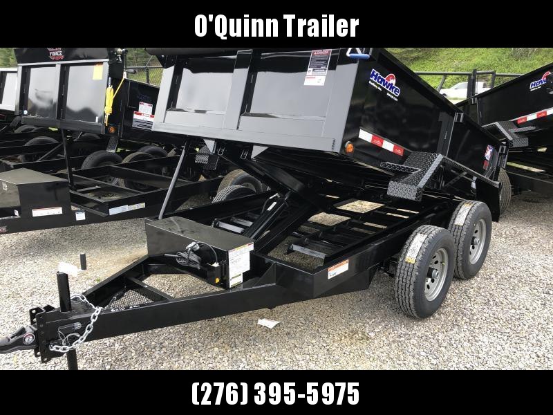 2023 Hawke Trailers 6X10 5TON Low Profile WITH TARP AND RAMPS Dump Trailer 2023 Hawke Trailers 6X10 5TON Low Profile WITH TARP AND RAMPS Dump Trailer