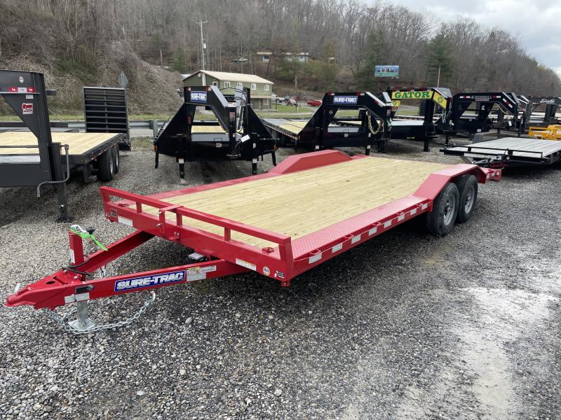 2023 SureTrac 102x20 Drive Over Fender 5Ton Wood Floor Car Hauler Car / Racing Trailer Car