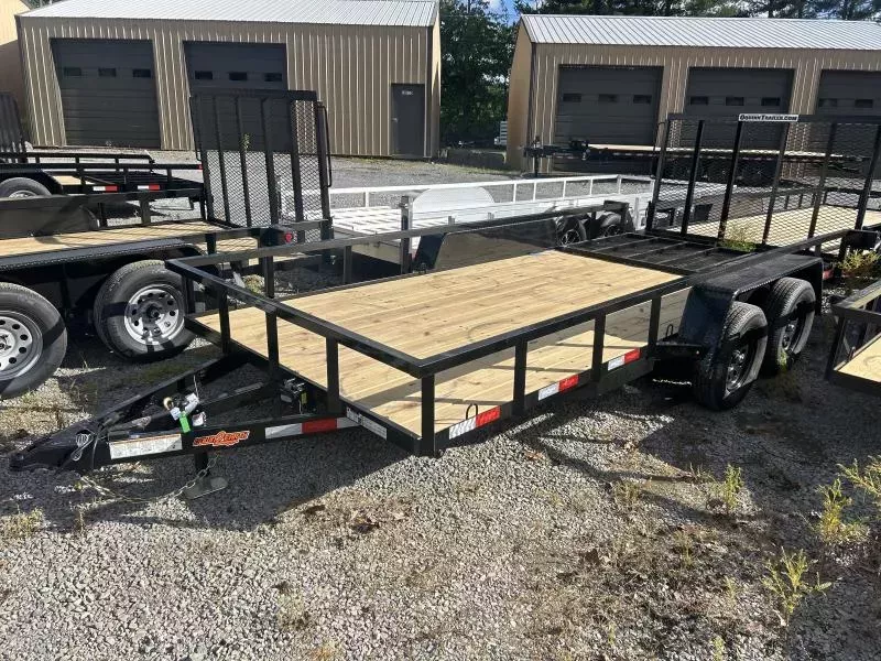 2026 Down 2 Earth 82x16 tandem axle w/gate Utility Trailer