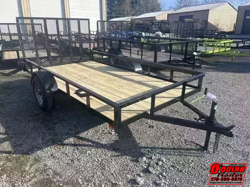 2025 76x12 gate single axle Utility Trailer