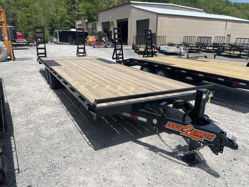 2022 Down 2 Earth Trailers 26FT 22+4 5Ton Deckover bumper/pintle pull Equipment Trailer 2022 Down 2 Earth Trailers 26FT 22+4 5Ton Deckover bumper/pintle pull Equipment Trailer