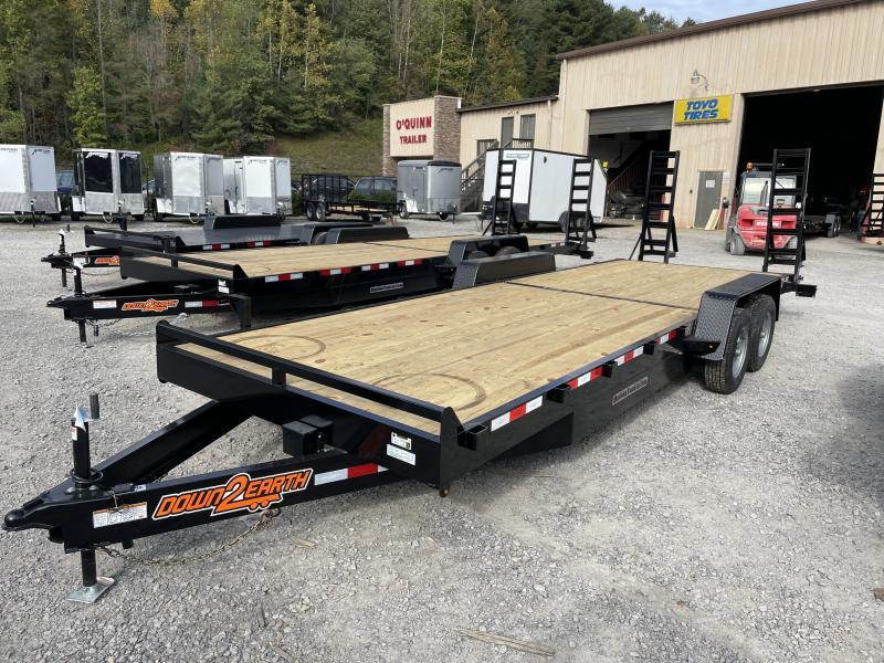 2022 Down 2 Earth Trailers 82X24 5TON Equipment Trailer 2022 Down 2 Earth Trailers 82X24 5TON Equipment Trailer
