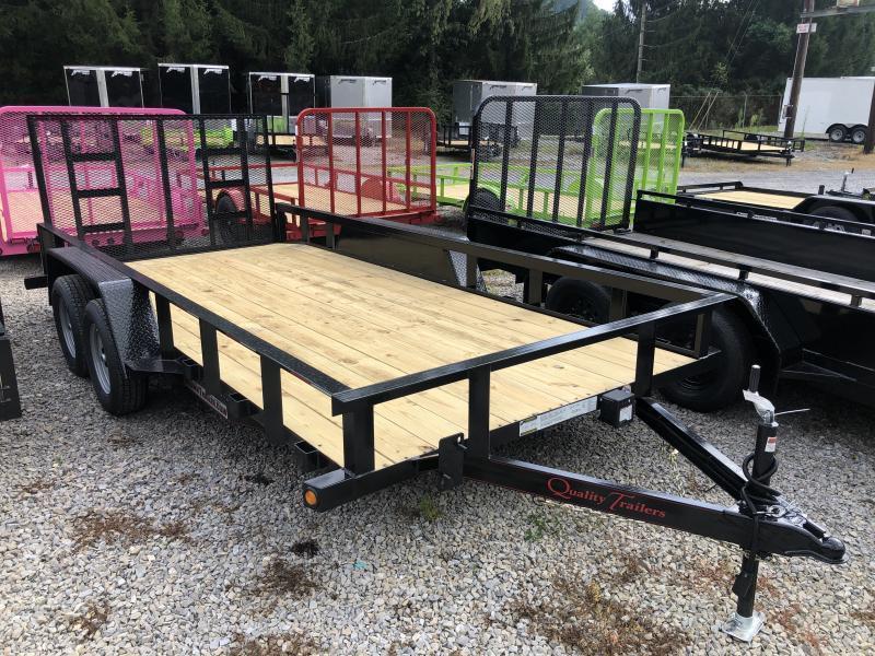 2022 Quality Trailers 82x16 dovetail 4brake HD Gate Utility Trailer 2022 Quality Trailers 82x16 dovetail 4brake HD Gate Utility Trailer