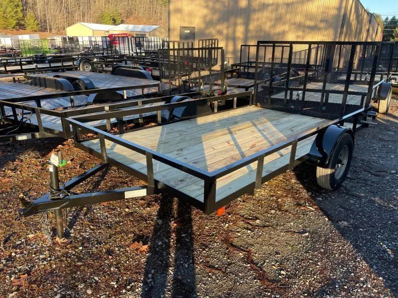 2026 82x12 gate single axle Utility Trailer