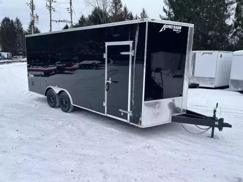 2026 Homesteader 8.5X20 5ton 7ft tall Intrepid HD wide ramp Car Hauler Enclosed Cargo Trailer