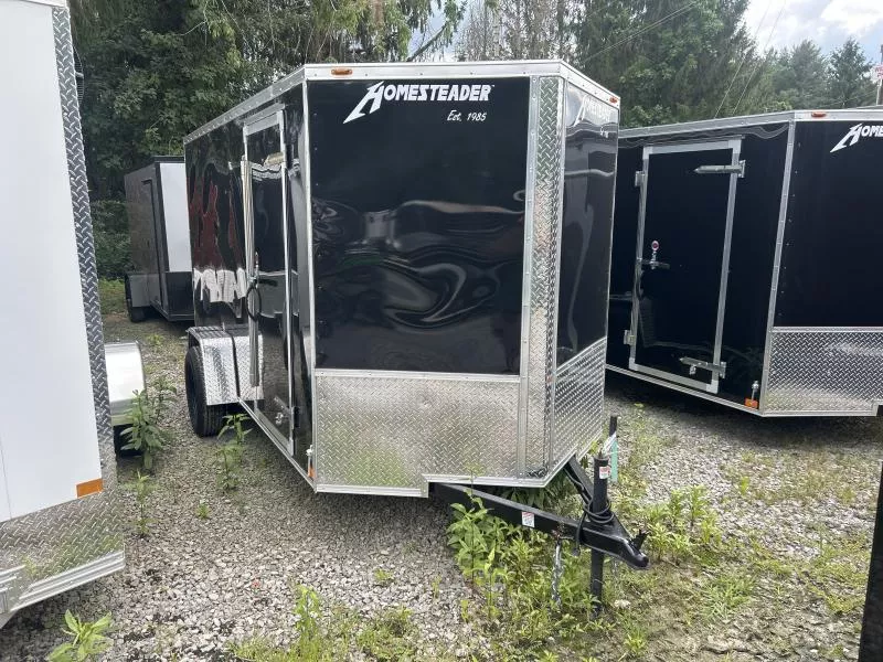 *used* 2025 Homesteader Inc. 6x12 intrepid sd ramp single axle Enclosed Cargo Trailer