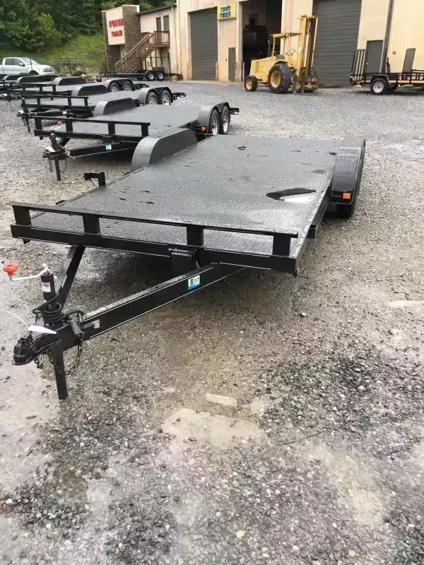 2026 82x18 steel floor channel car hauler Car / Racing Trailer