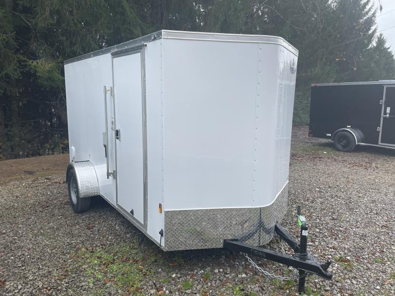 2022 Continental Cargo 6x12 V-Nose Side Door Ramp Door Enclosed Cargo Trailer 2022 Continental Cargo 6x12 V-Nose Side Door Ramp Door Enclosed Cargo Trailer