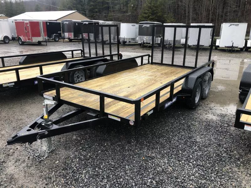 2026 Sure-Trac 82x14 Tube Top w/gate Utility Trailer