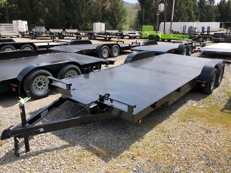 2022 Other 82x20 steel floor Winch plate left removable fender rear