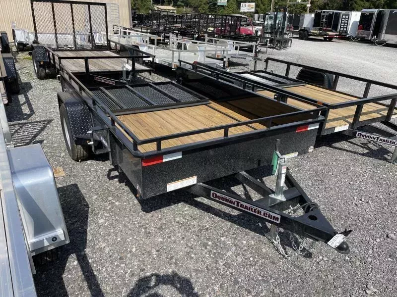 2026 Sure-Trac 6x10 Single Axle Solid Steel Sides Utility Trailer