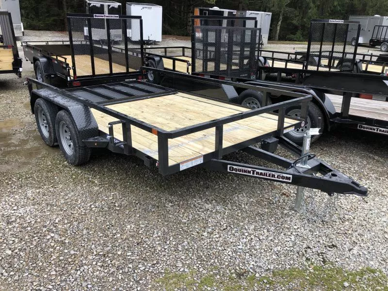 2026 Sure-Trac 82x12 Tandem Tube Top w/gate Utility Trailer