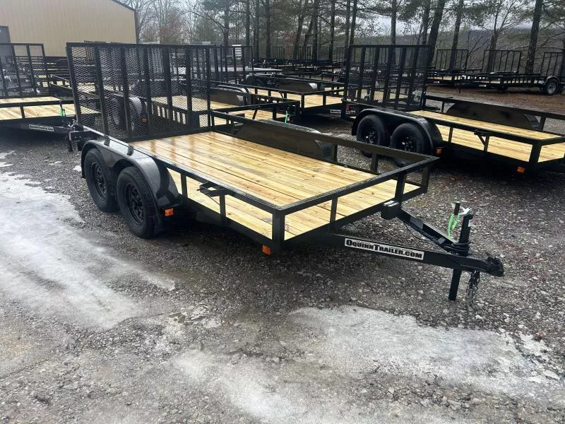 2025 76X12 gate brake tandem Utility Trailer