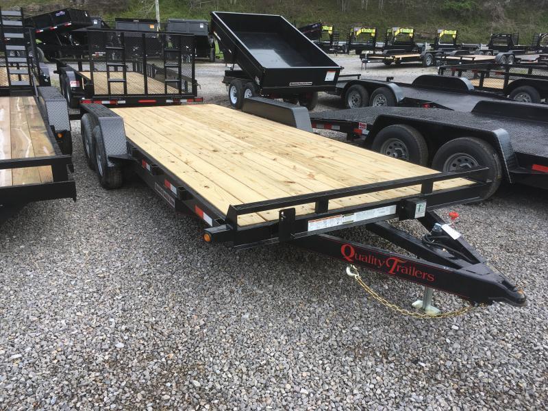 2022 Quality Trailers 82x20 5ton bumper pull wood car hauler Trailer w/left removable fender 2022 Quality Trailers 82x20 5ton bumper pull wood car hauler Trailer w/left removable fender