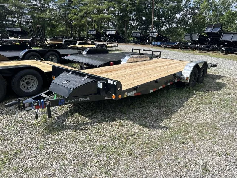 83" X 20' TANDEM AXLE CARHAULER Toolbox