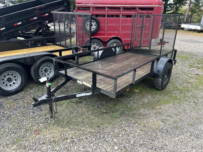 2021 Triple Crown Trailers *Used 2021* 5x10 w/gate Utility Trailer