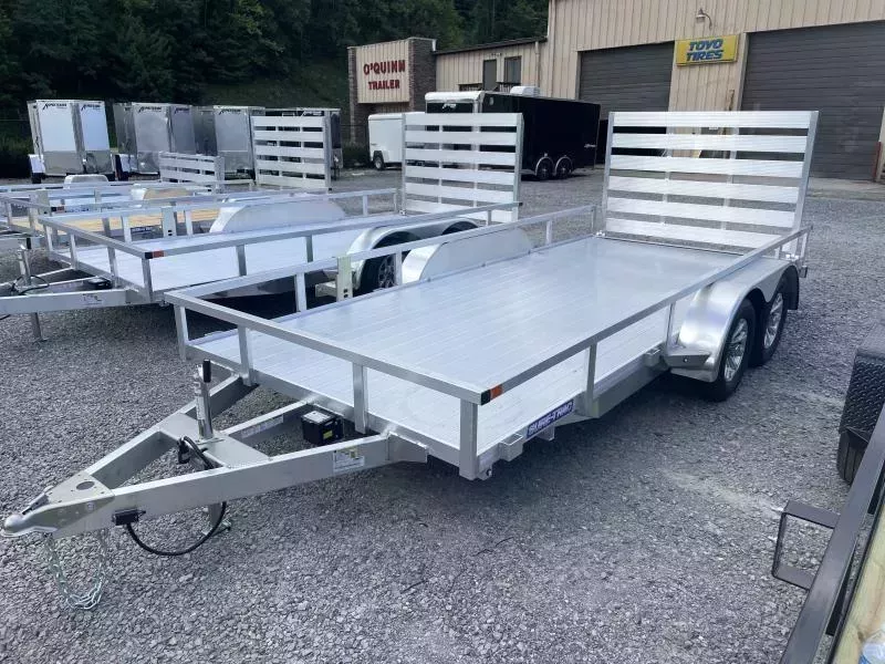 2026 Sure-Trac 82X16 Tandem All Aluminum Utility Trailer