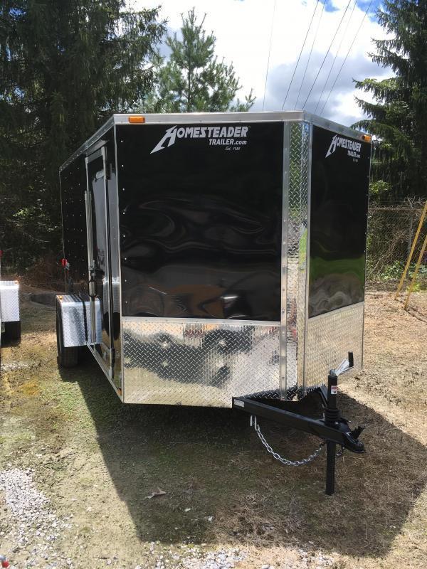 2023 Homesteader 7x12 Intrepid single axle sd ramp door Enclosed Cargo