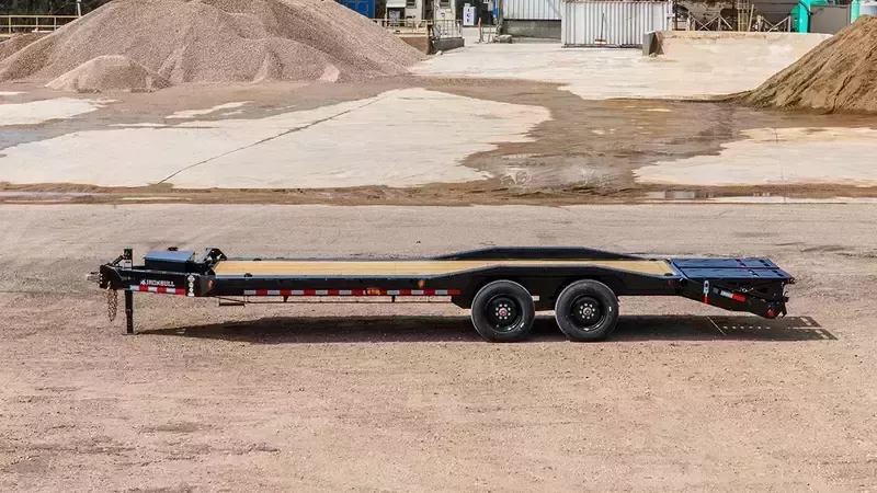 2026 Norstar EHB22 102x24 22K Drive Over Fenders Rampage Ramps 10k axles Bumper/Pintle Pull Equipment Trailer