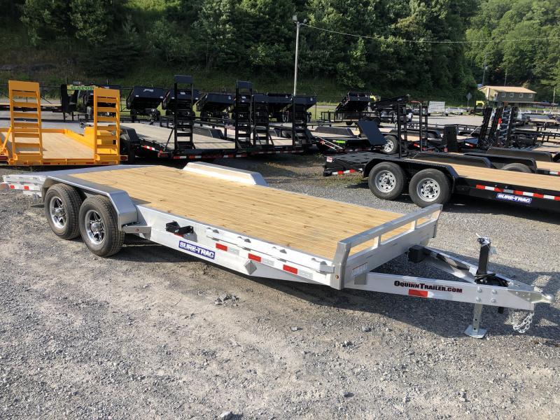 2021 Sure-Trac 82x20 5ton ALUMINUM WITH WOOD FLOOR Car / Racing Trailer 2021 Sure-Trac 82x20 5ton ALUMINUM WITH WOOD FLOOR Car / Racing Trailer