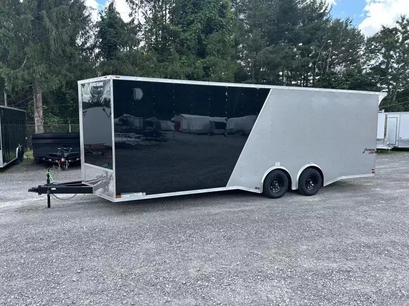 2026 Homesteader 824 intrepid HD 5 ton 7'tall Wide Ramp Spread Axle Spoiler 2tone car hauler Enclosed Cargo Trailer
