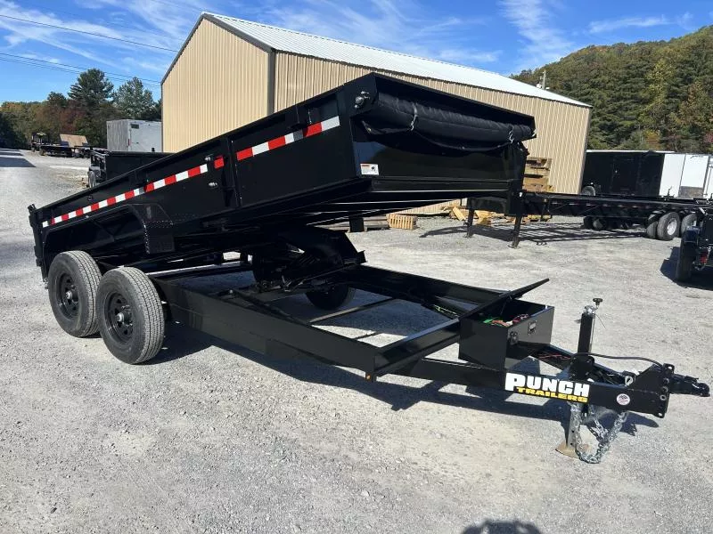 2026 Novae Corp 82x14 7Ton Punch Dump by Novae Dump Trailer