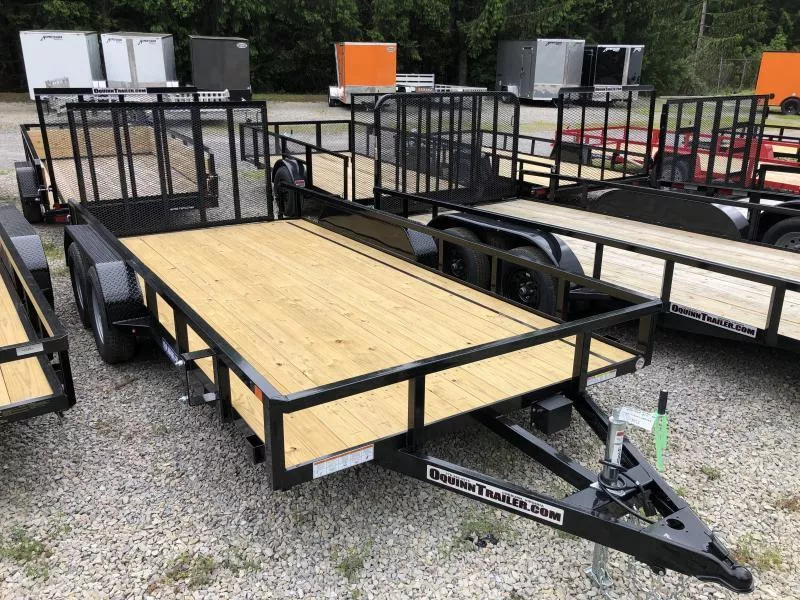 2026 Sure-Trac 82x16 Dovetail Tube Top w/gate Utility Trailer