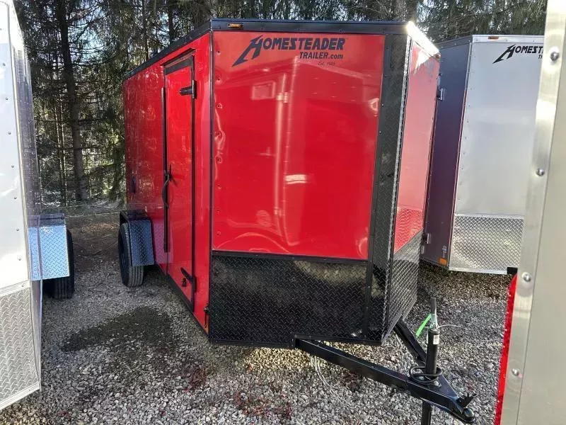 2026 Homesteader Inc. 6x12 intrepid blackout single axle ramp Enclosed Cargo Trailer