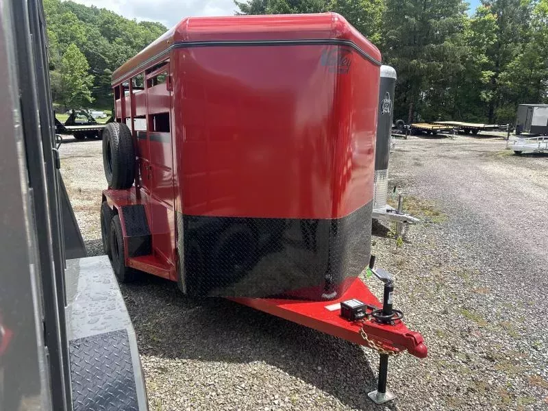 2026 Valley Trailers 6X12 Stock Trailer w/cut gate