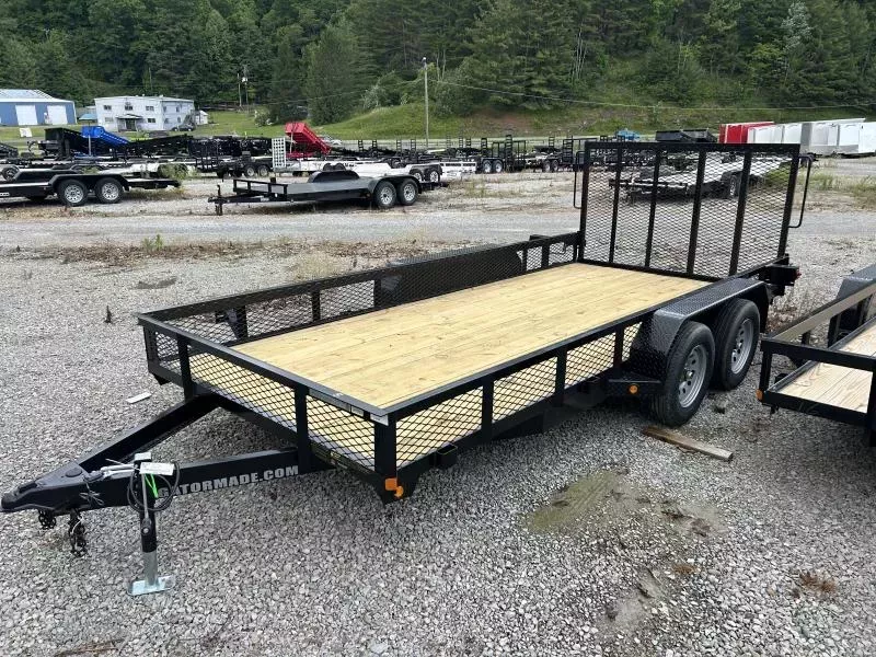 2026 Gatormade Trailers 82x16 1ft mesh sides Utility Trailer