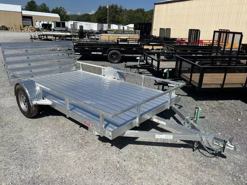 2025 Cherokee Trailers 81x12 Aluminum low pro single axle w/gate Utility Trailer