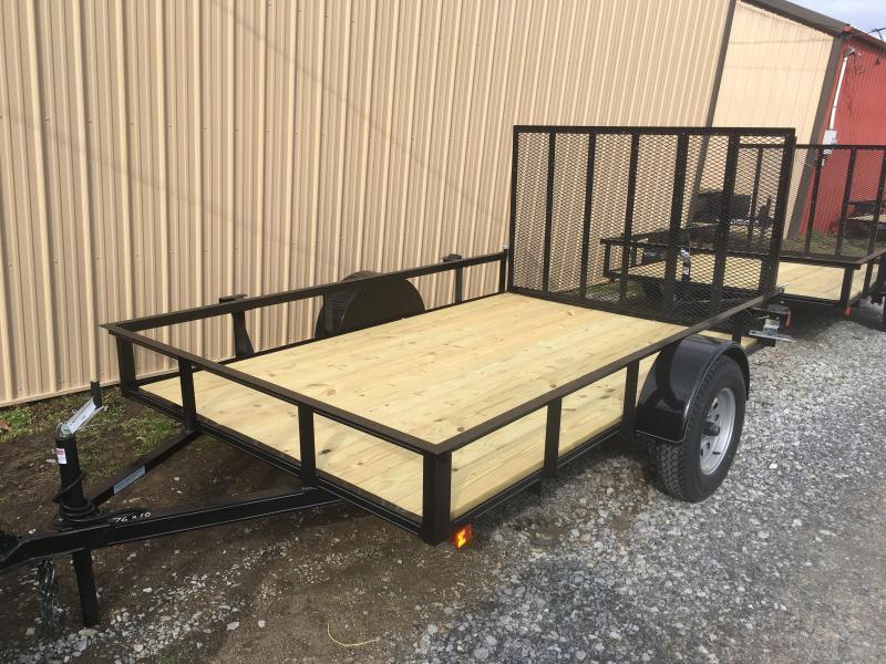 2022 Other (Not Listed) 76x10 gate single axle Utility Trailer 2022 Other (Not Listed) 76x10 gate single axle Utility Trailer