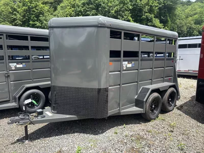 2026 Valley Trailers 6X12 Stock Trailer w/cut gate