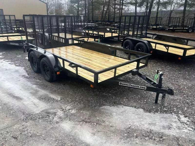 2025 76X12 gate brake tandem Utility Trailer